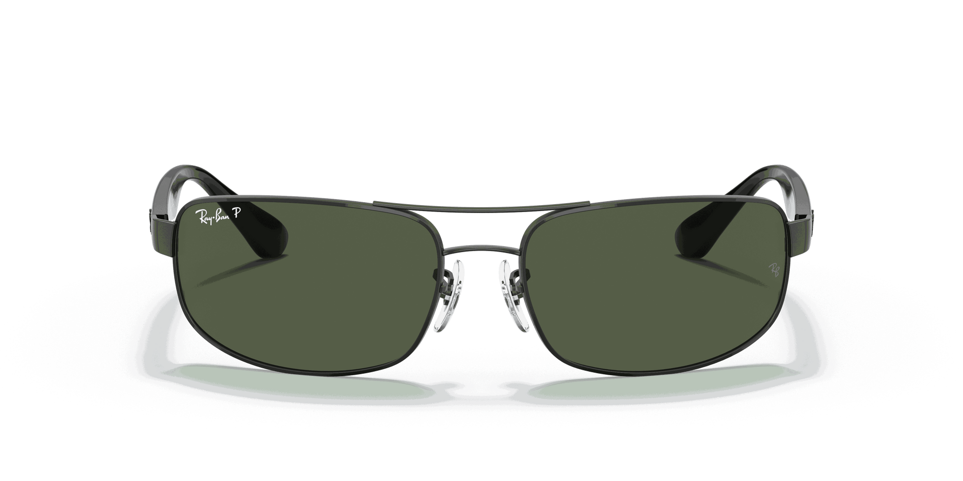 [G-15 Green Lenses, Polished Black Frame]