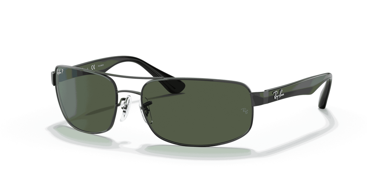 [G-15 Green Lenses, Polished Black Frame]