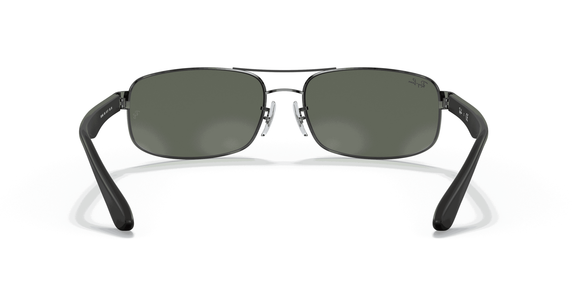 [Green Classic G-15 Lenses, Polished Gunmetal Frame]