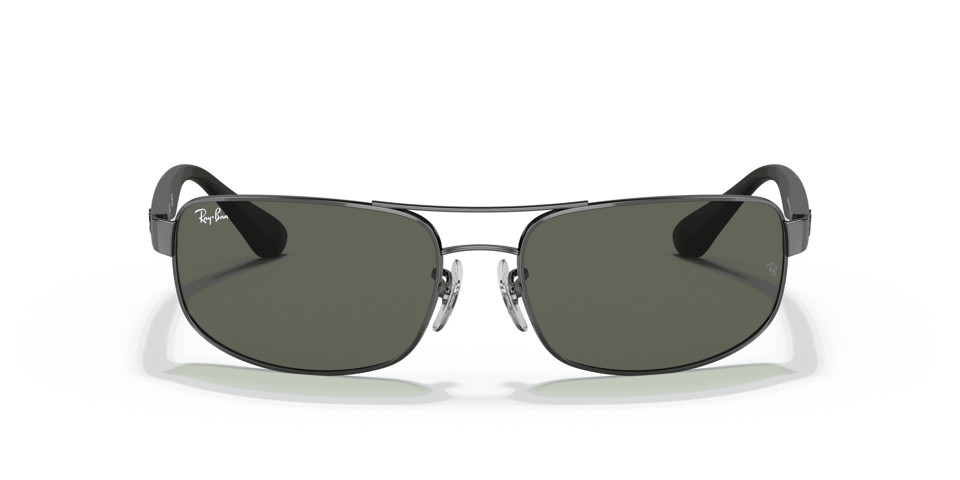 [Green Classic G-15 Lenses, Polished Gunmetal Frame]