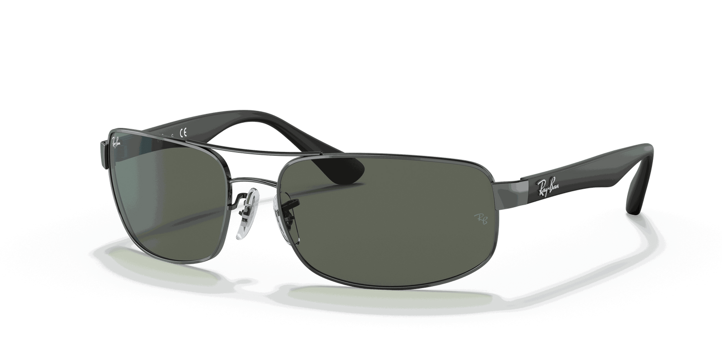 [Green Classic G-15 Lenses, Polished Gunmetal Frame]