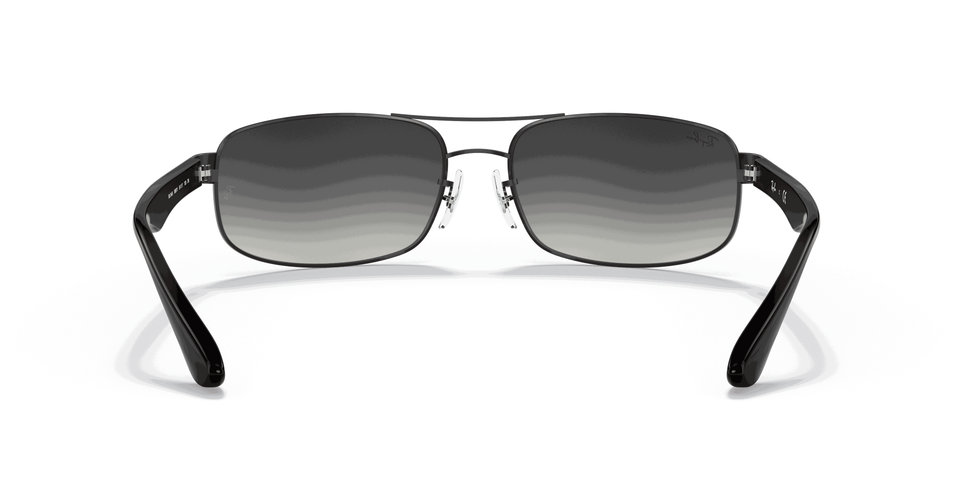 [Grey Gradient Lenses, Matte Black Frame]