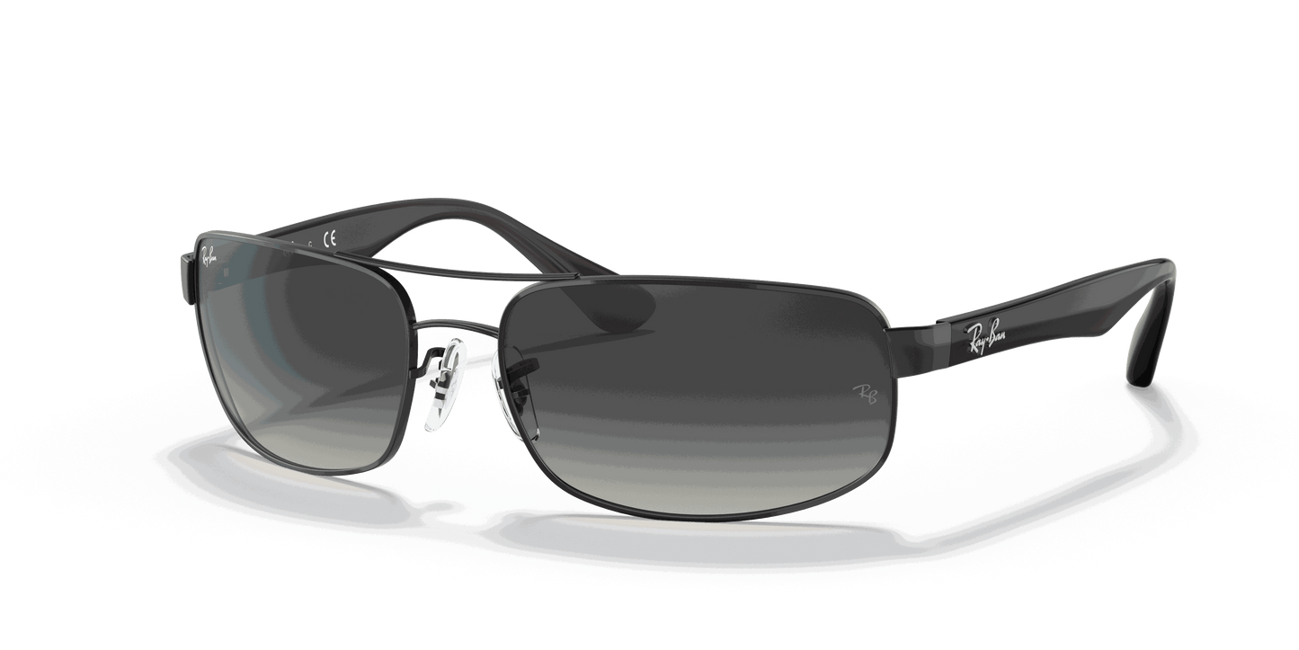 [Grey Gradient Lenses, Matte Black Frame]