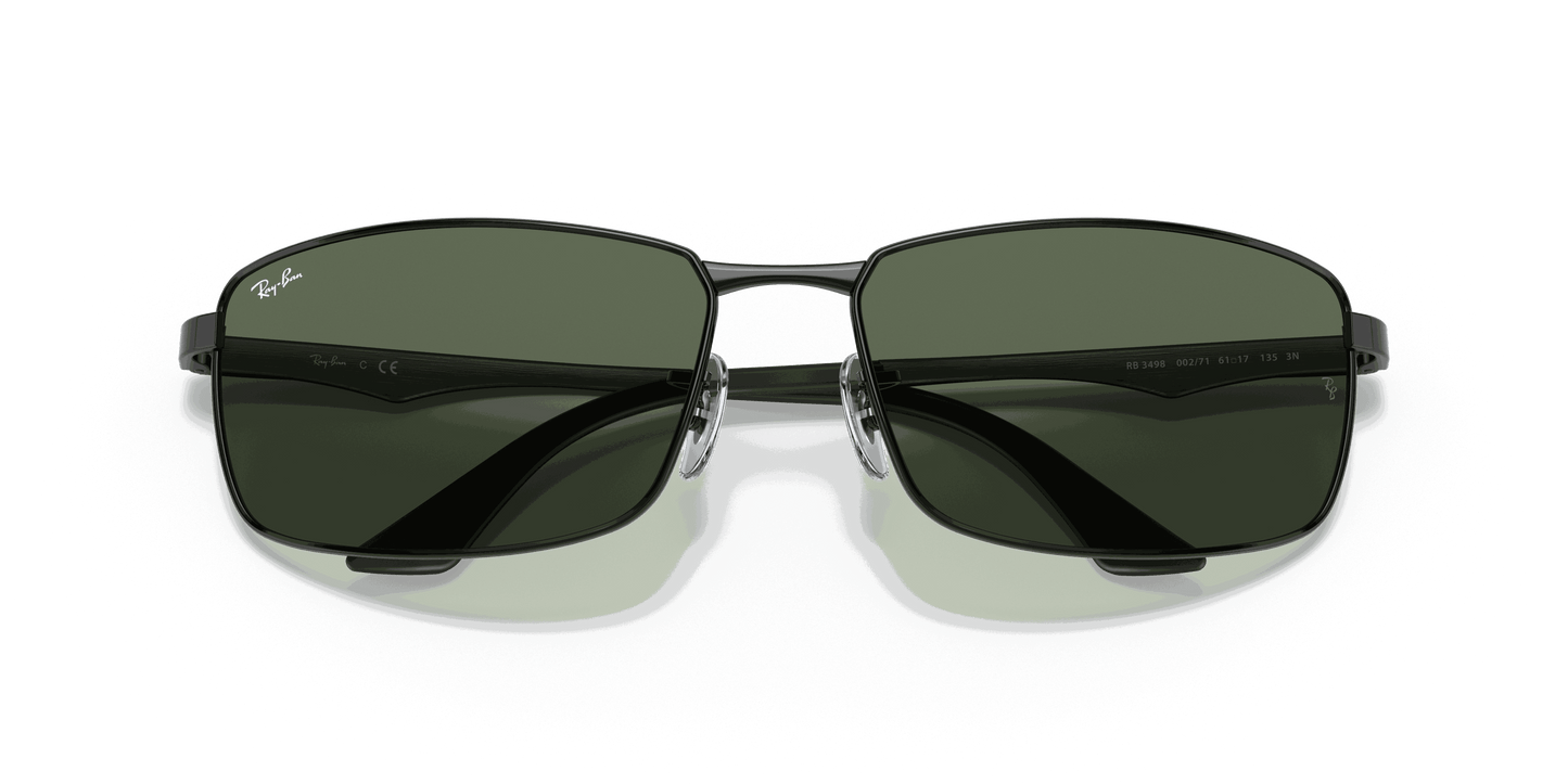 [Green Lenses, Polished Black Frame]