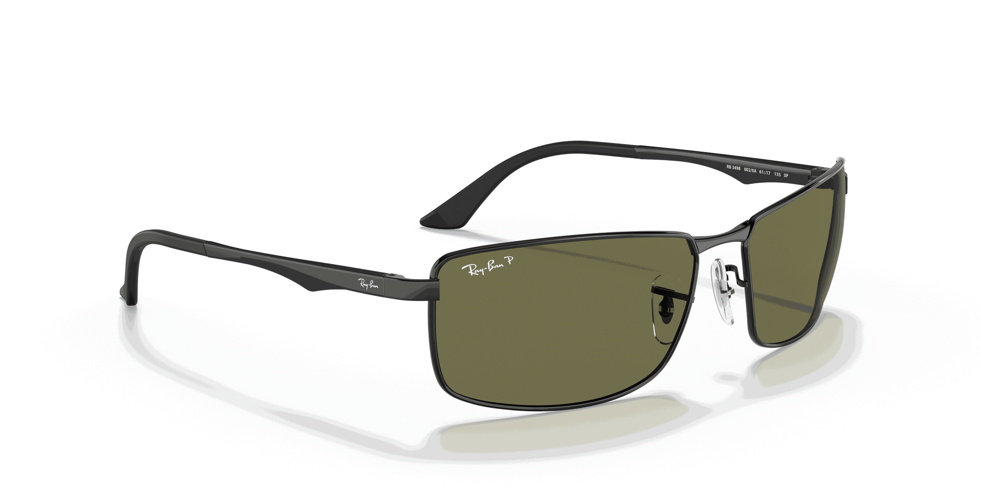 [G-15 Green Lenses, Polished Black Frame]