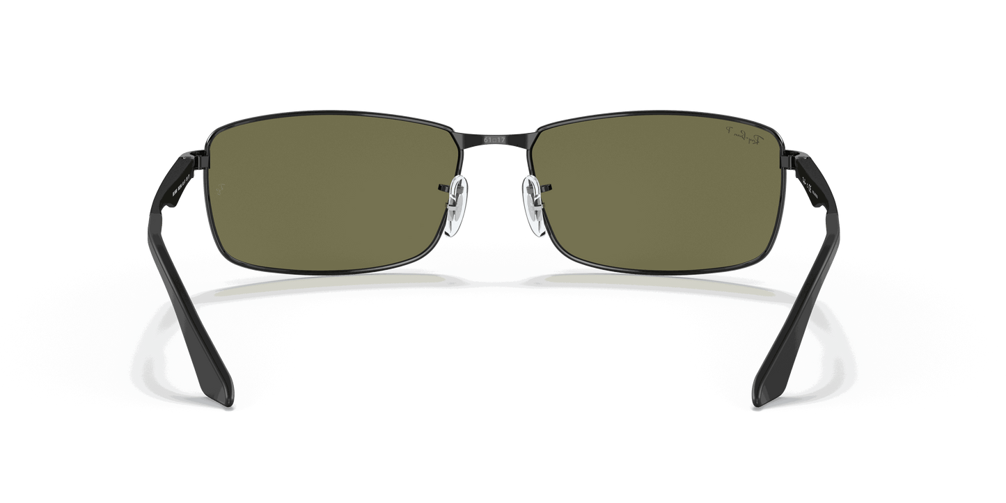 [G-15 Green Lenses, Polished Black Frame]