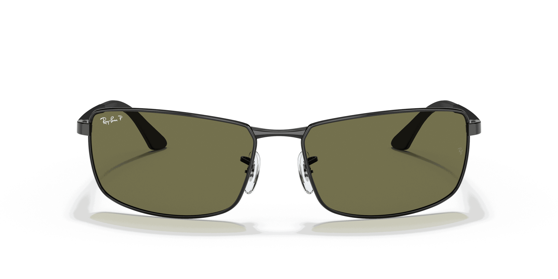 [G-15 Green Lenses, Polished Black Frame]