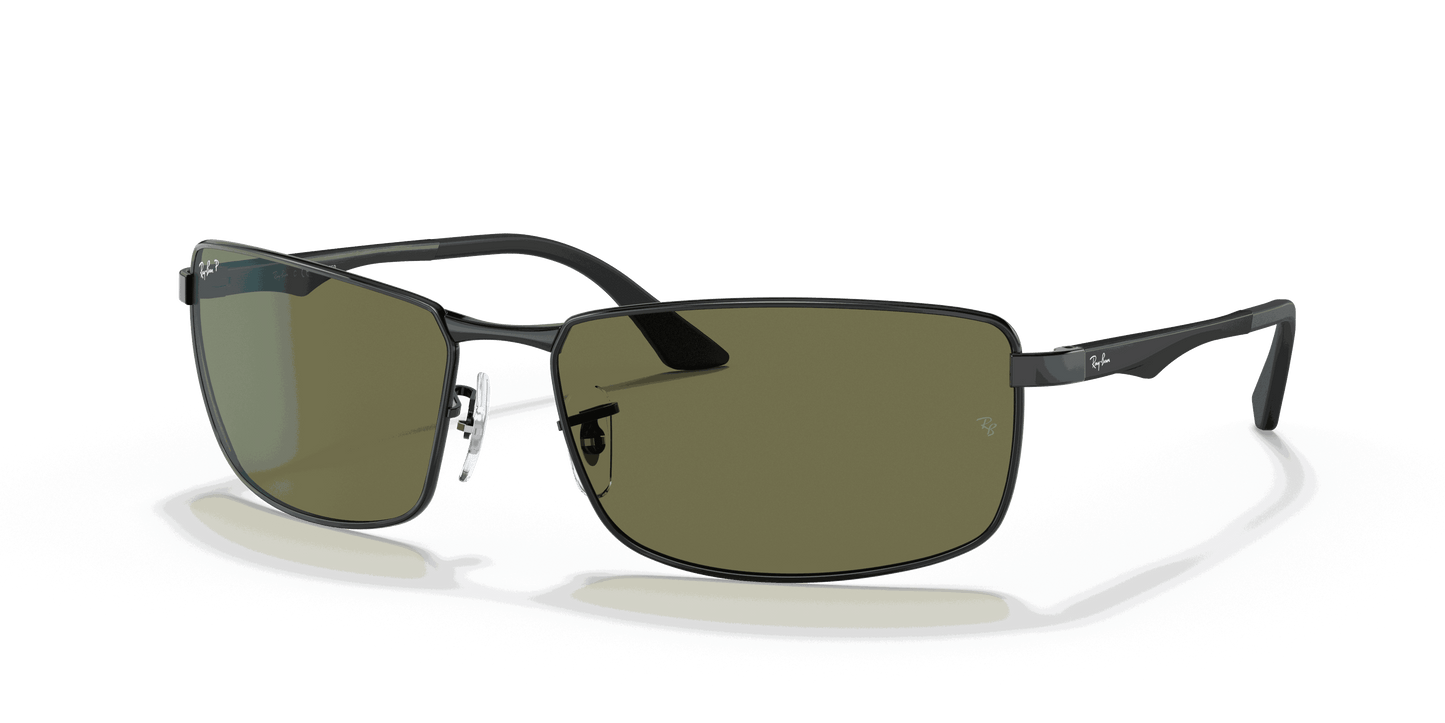 [G-15 Green Lenses, Polished Black Frame]