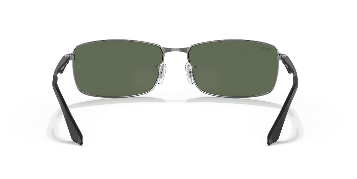 [G-15 Green Lenses, Polished Gunmetal Frame]