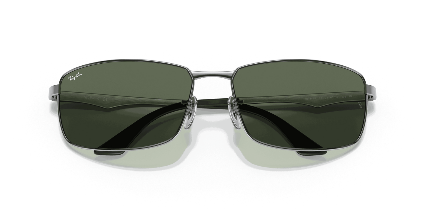 [G-15 Green Lenses, Polished Gunmetal Frame]