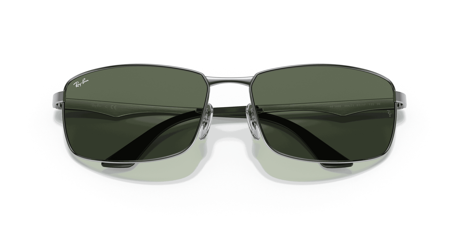 [G-15 Green Lenses, Polished Gunmetal Frame]