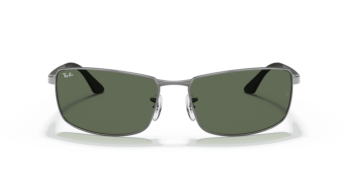 [G-15 Green Lenses, Polished Gunmetal Frame]