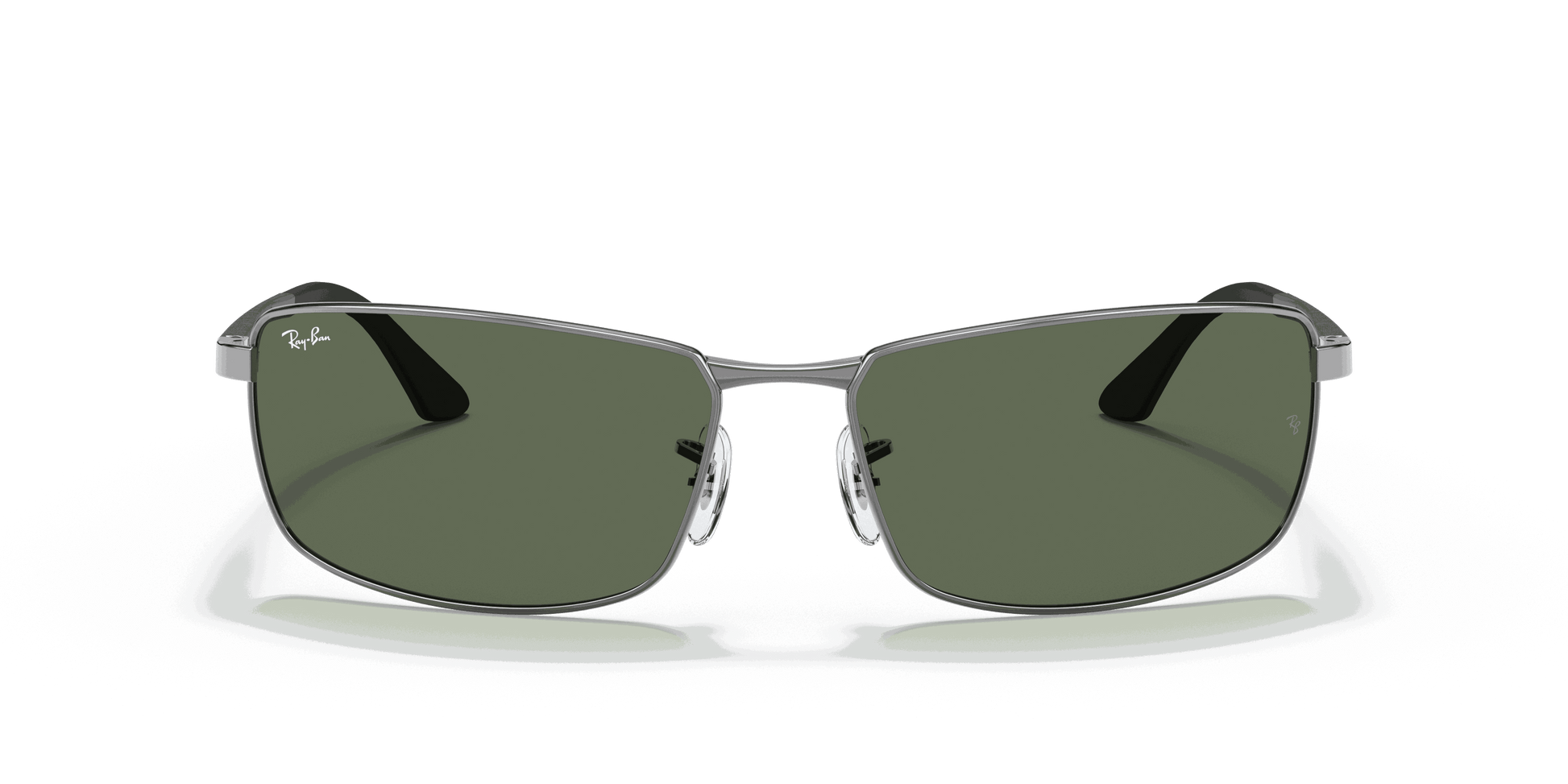 [G-15 Green Lenses, Polished Gunmetal Frame]