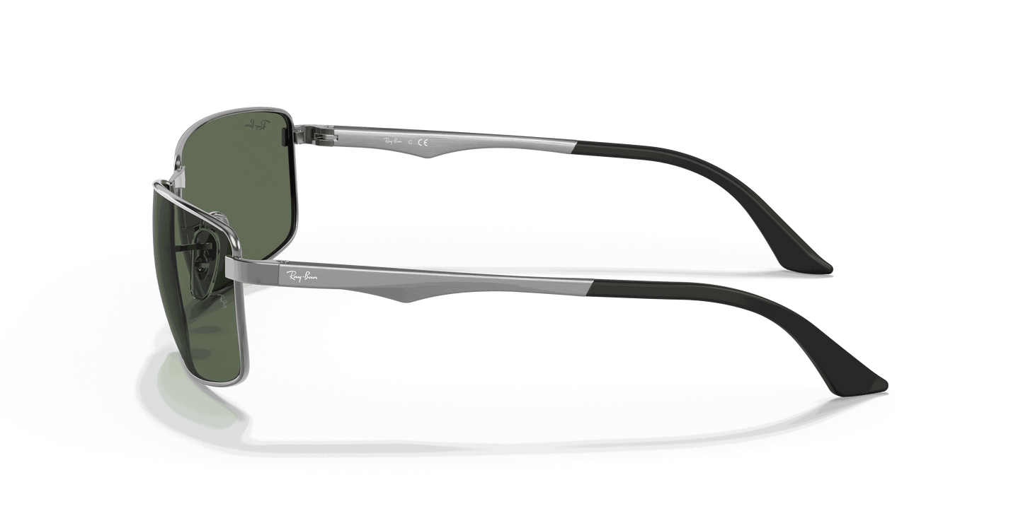 [G-15 Green Lenses, Polished Gunmetal Frame]