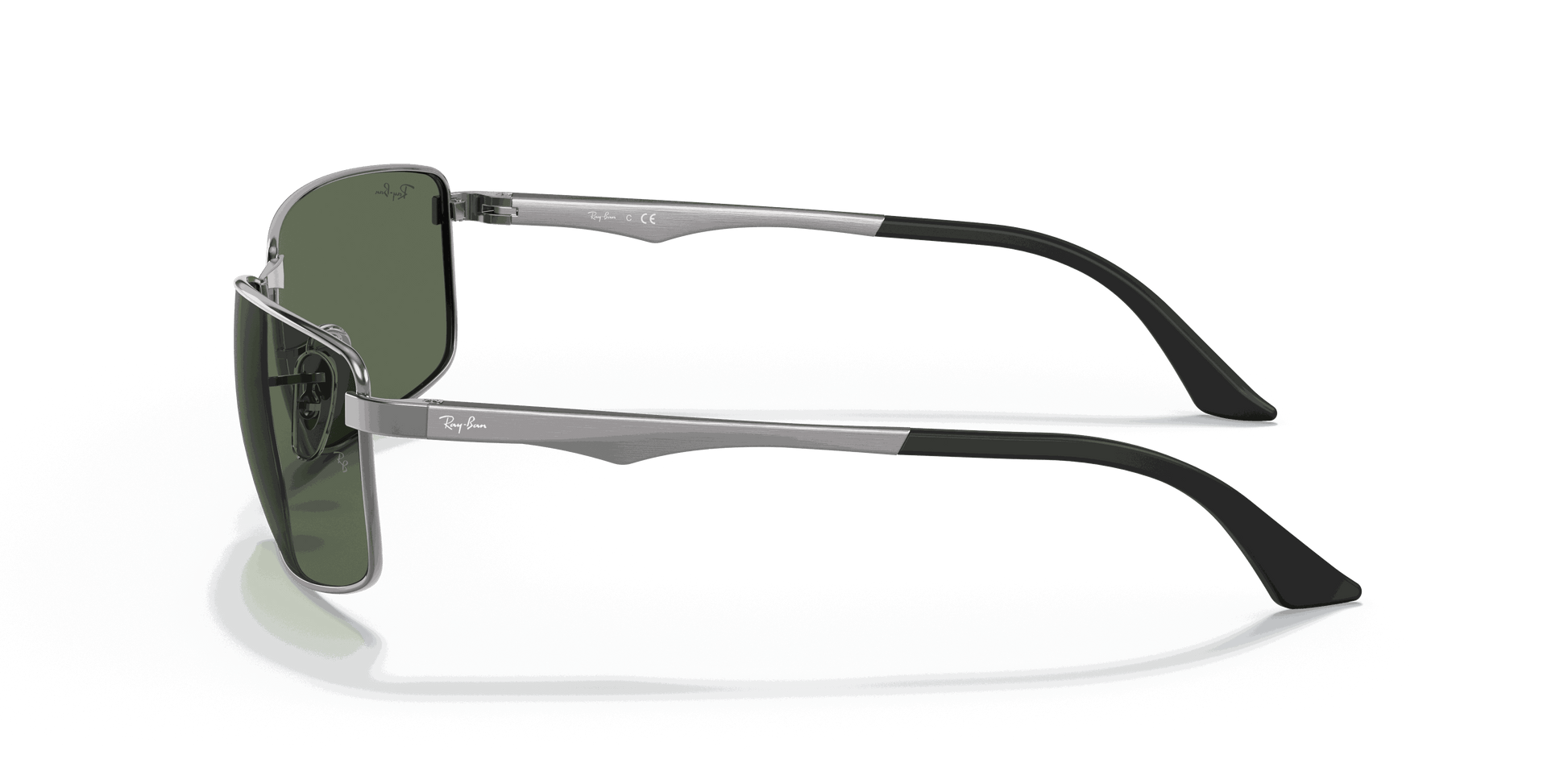 [G-15 Green Lenses, Polished Gunmetal Frame]