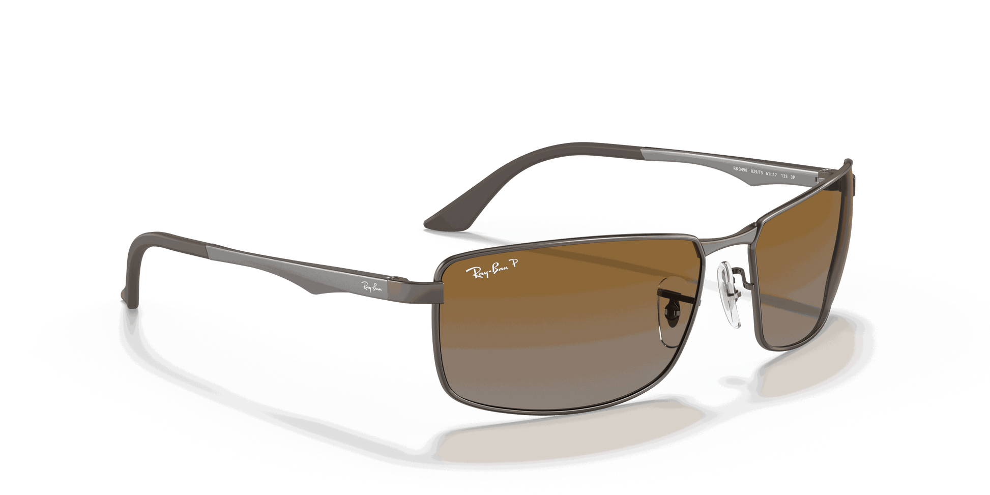 [Brown Lenses, Matte Gunmetal Frame]