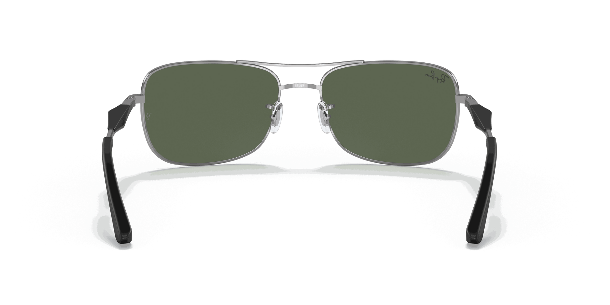 [Green Lenses, Polished Gunmetal Frame]