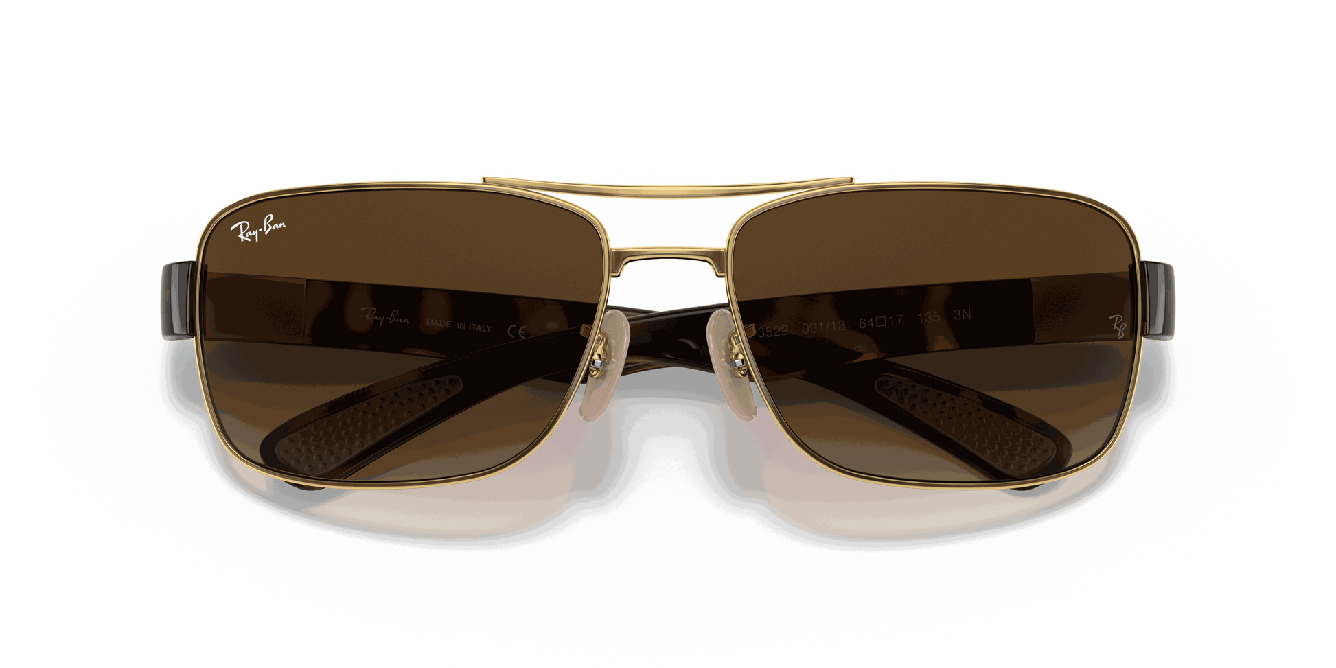 [Brown Gradient Dark Brown Lenses, Polished Arista Gold Frame]
