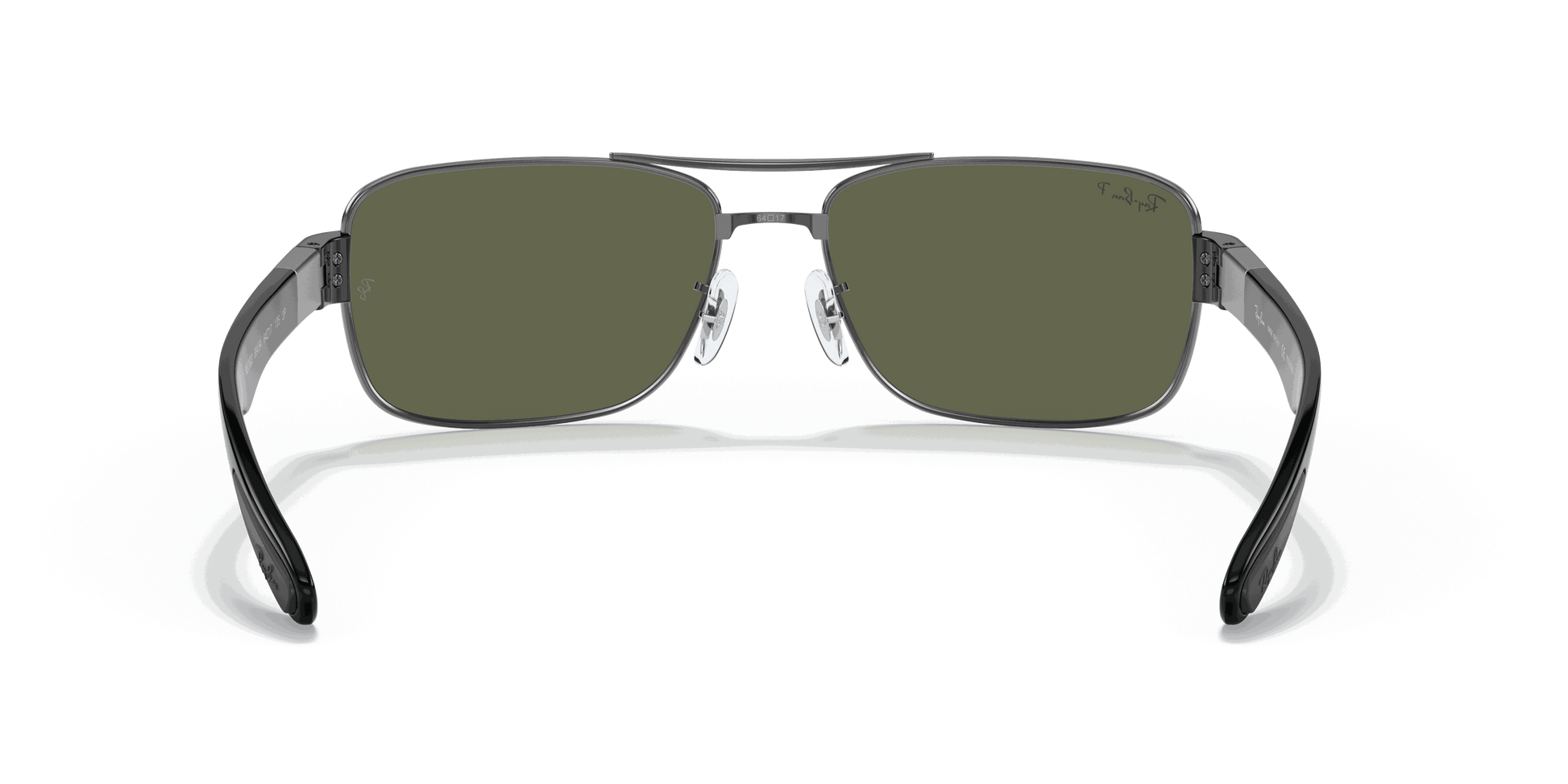 [G-15 Green Lenses, Polished Gunmetal Frame]