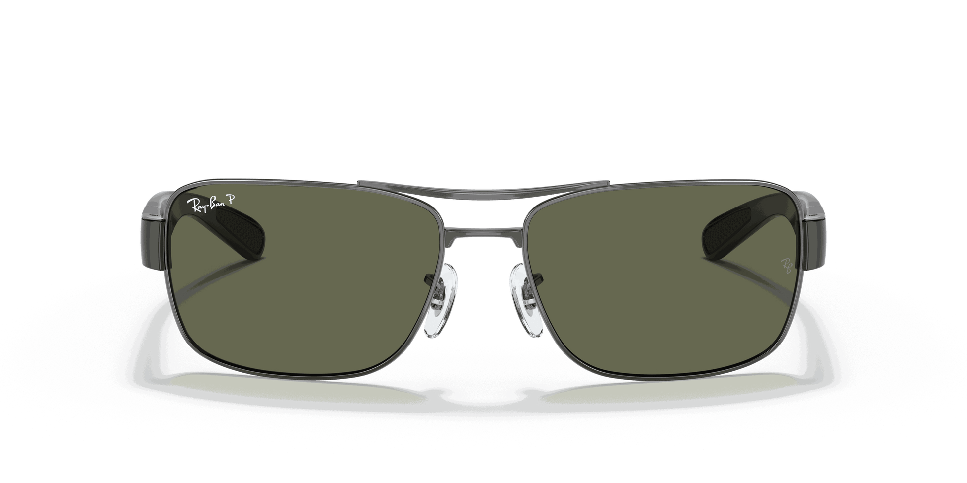 [G-15 Green Lenses, Polished Gunmetal Frame]