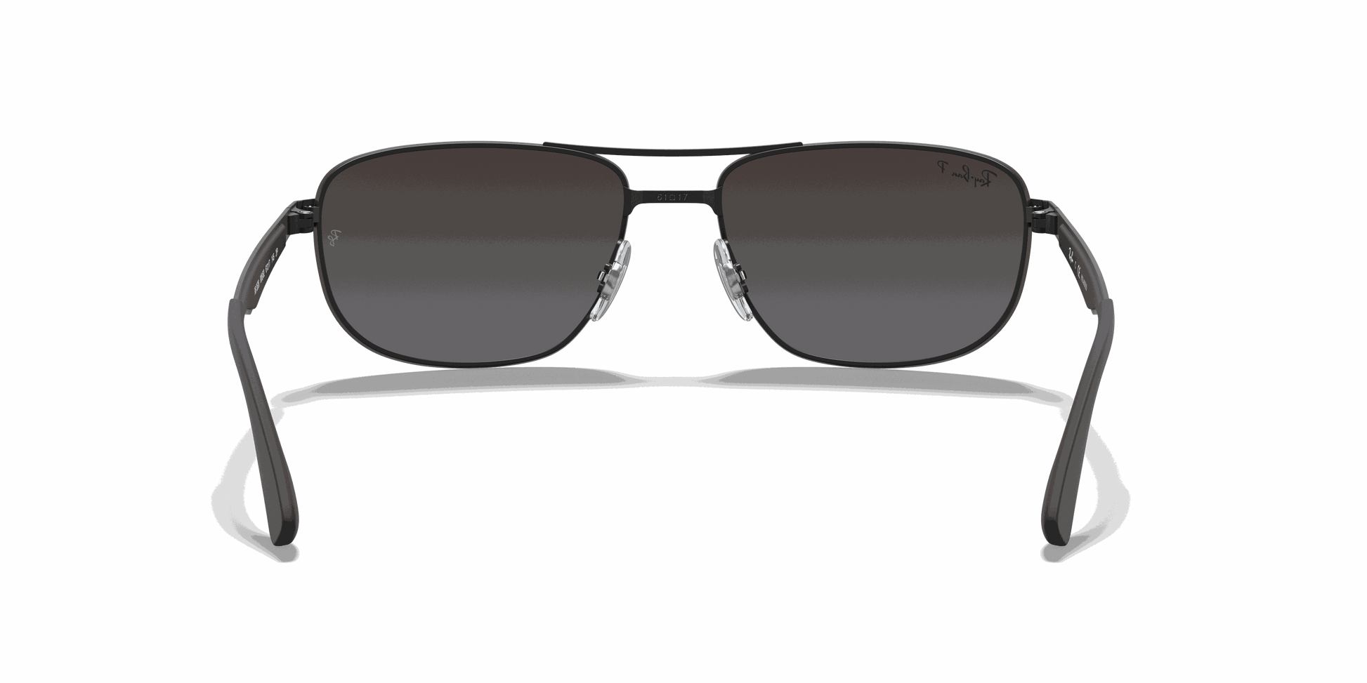 [Silver Lenses, Matte Black Frame]
