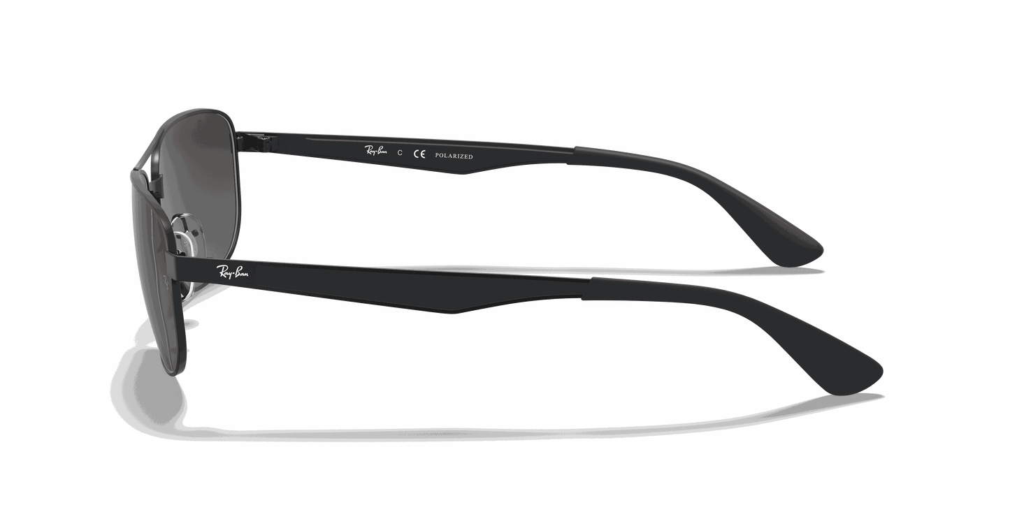 [Silver Lenses, Matte Black Frame]