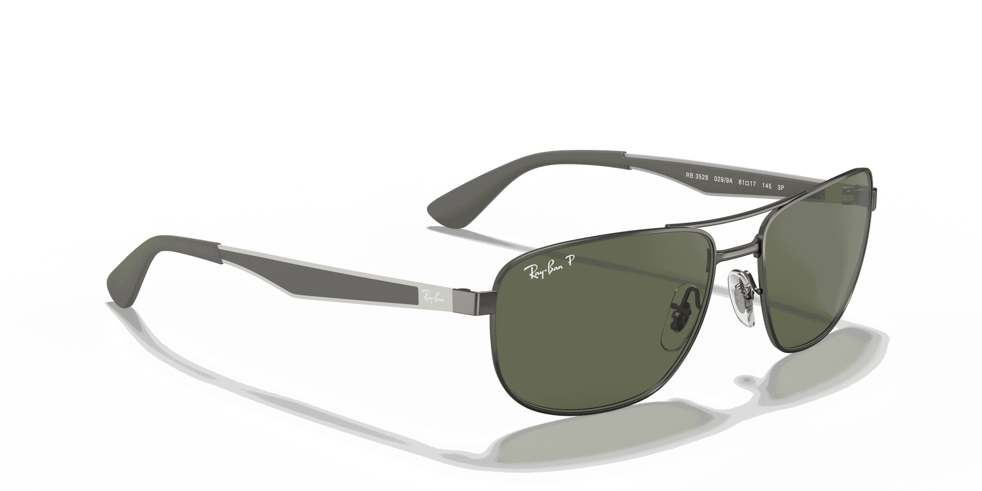[G-15 Green Lenses, Matte Gunmetal Frame]