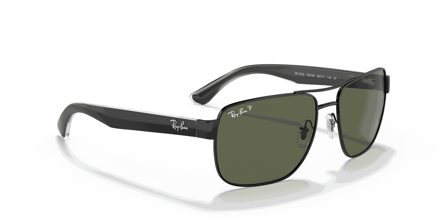 [G-15 Green Lenses, Polished Black Frame]
