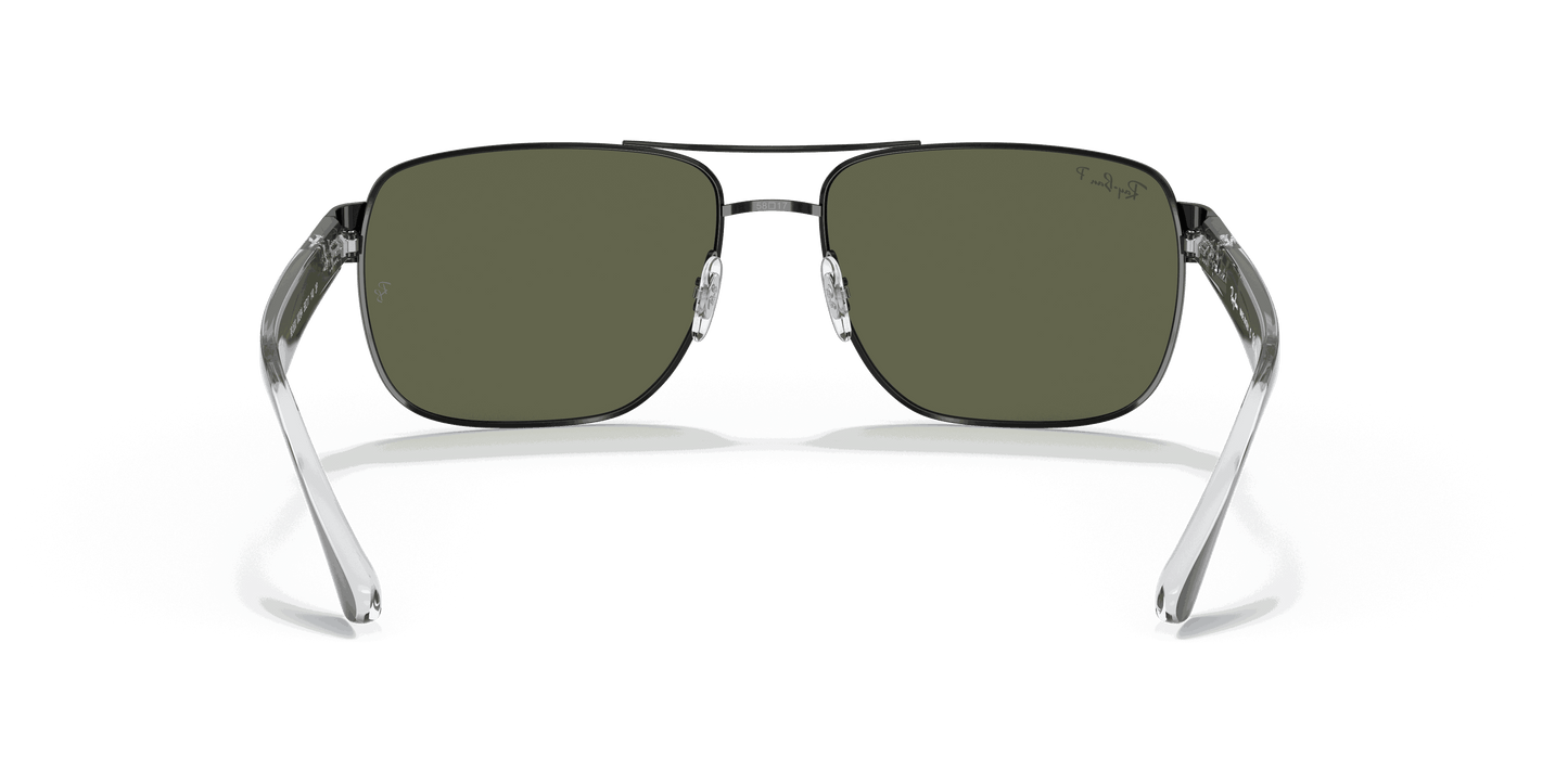 [G-15 Green Lenses, Polished Black Frame]