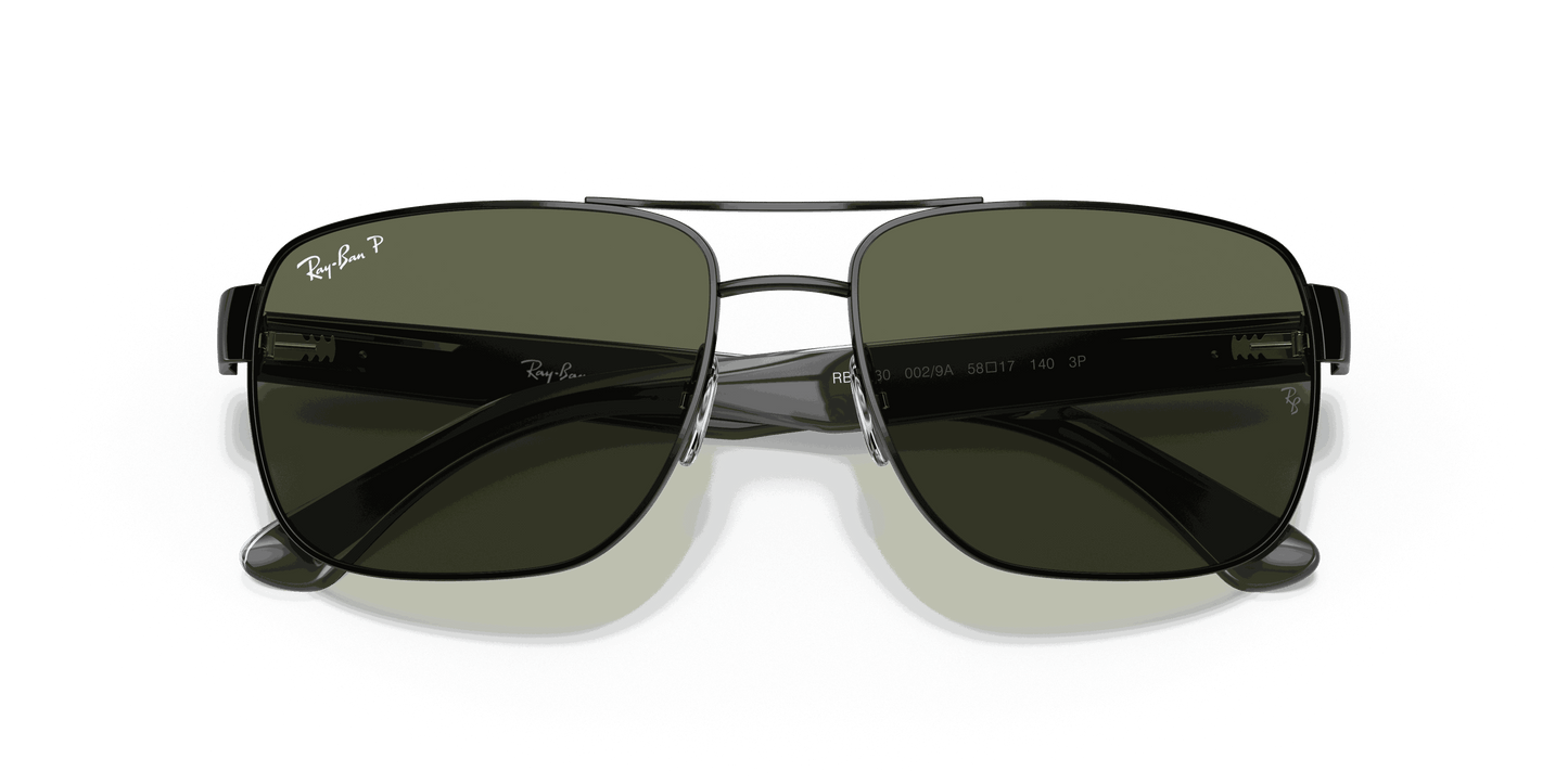 [G-15 Green Lenses, Polished Black Frame]