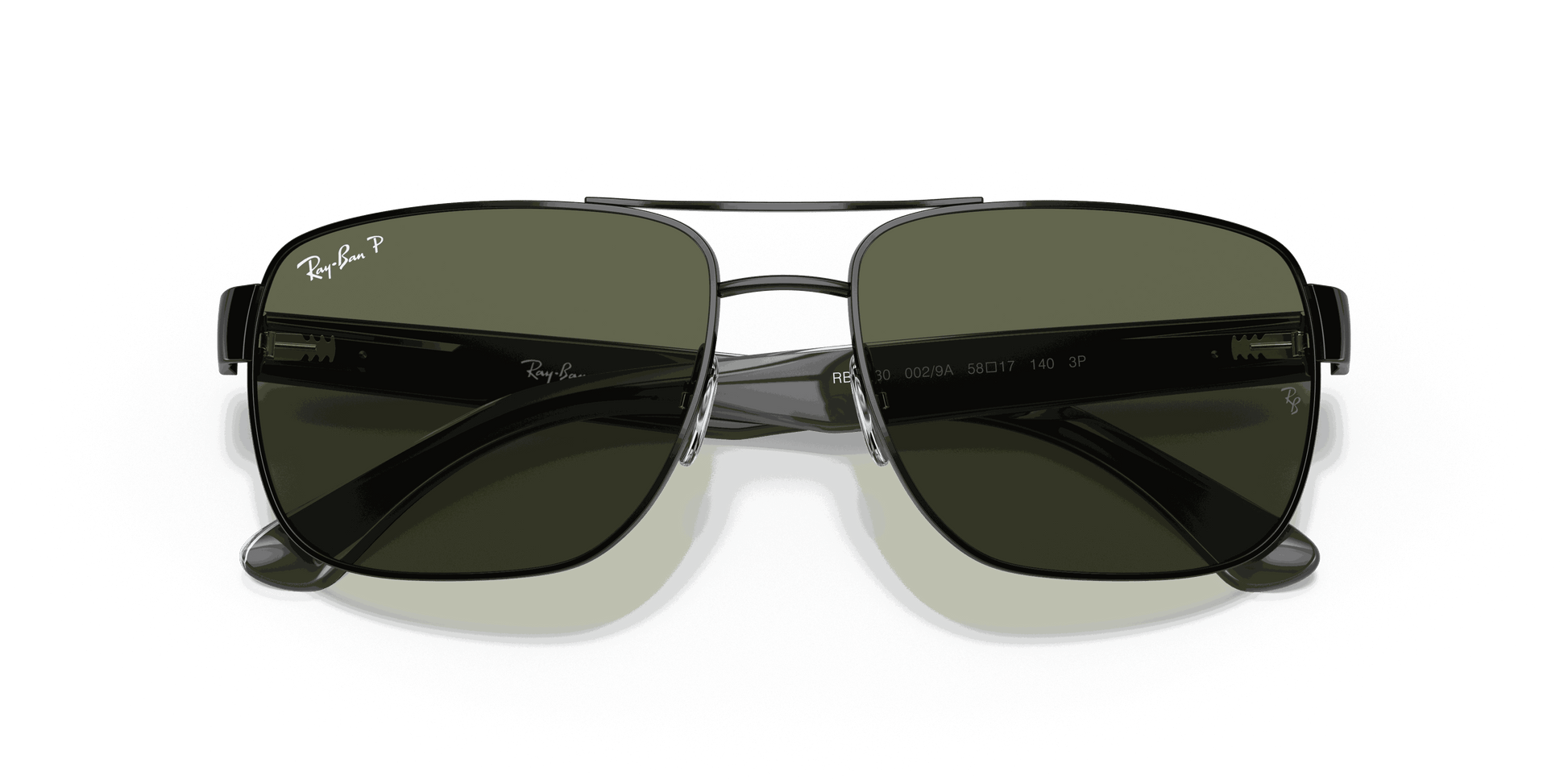 [G-15 Green Lenses, Polished Black Frame]
