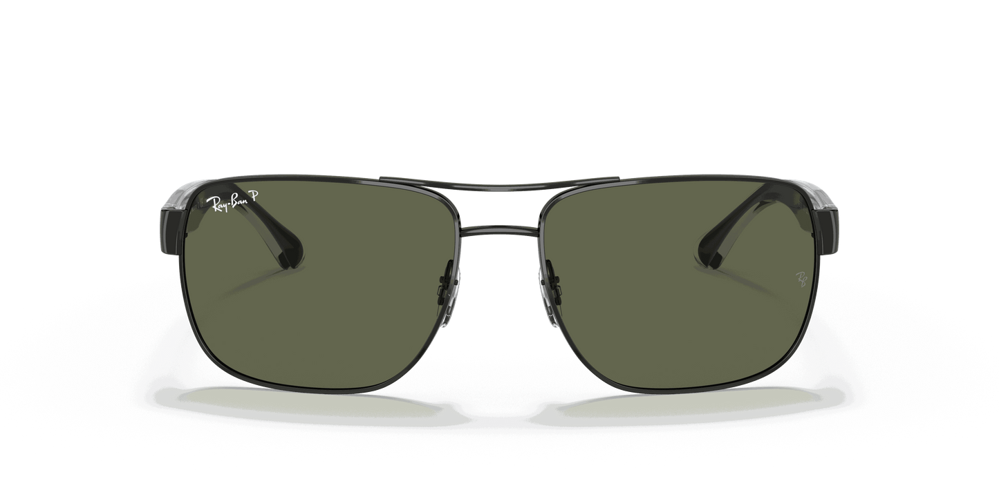 [G-15 Green Lenses, Polished Black Frame]