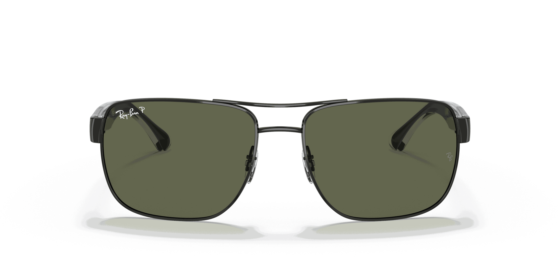 [G-15 Green Lenses, Polished Black Frame]