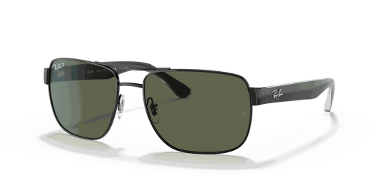 [G-15 Green Lenses, Polished Black Frame]