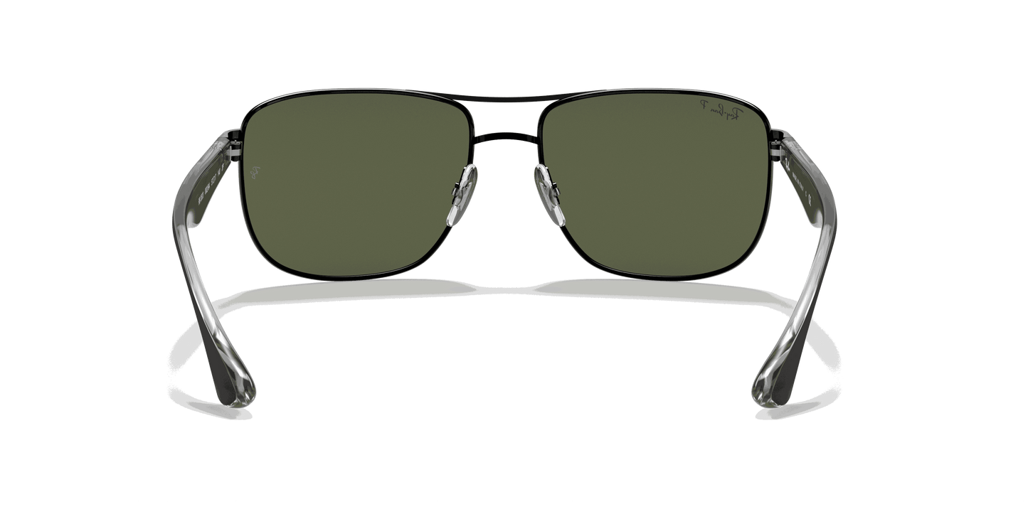 [G-15 Green Lenses, Polished Black Frame]