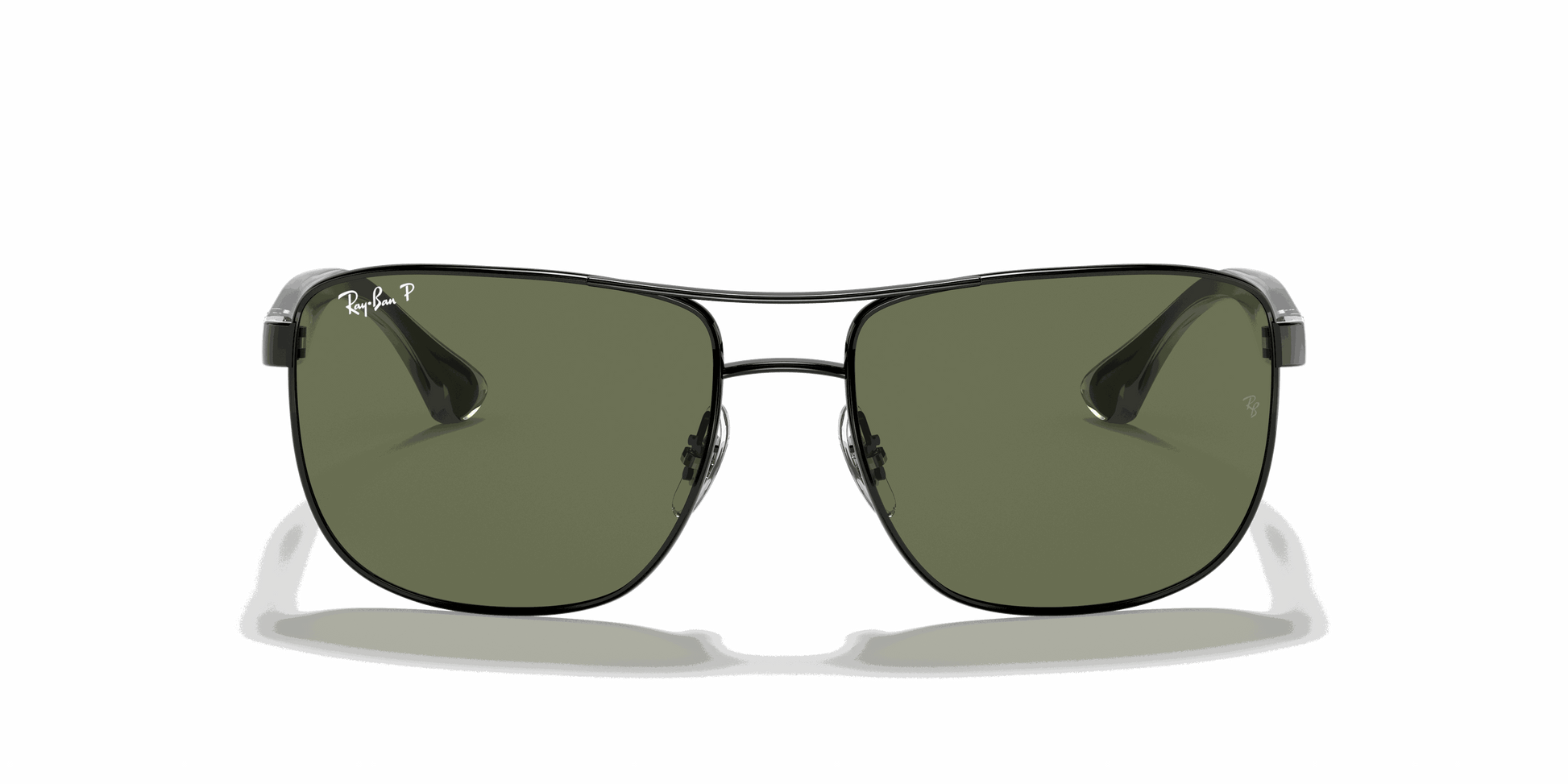 [G-15 Green Lenses, Polished Black Frame]
