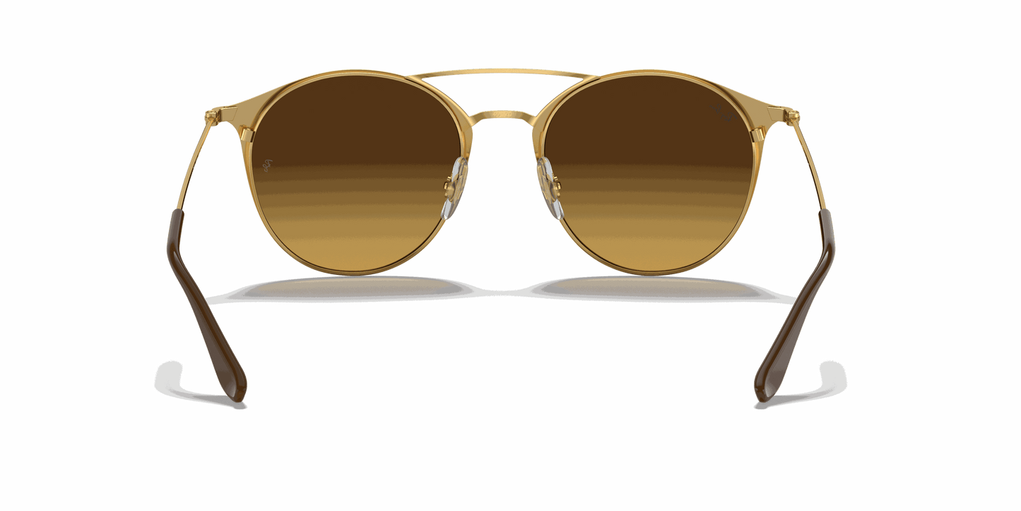 [Brown Gradient Lenses, Polished Brown Frame]