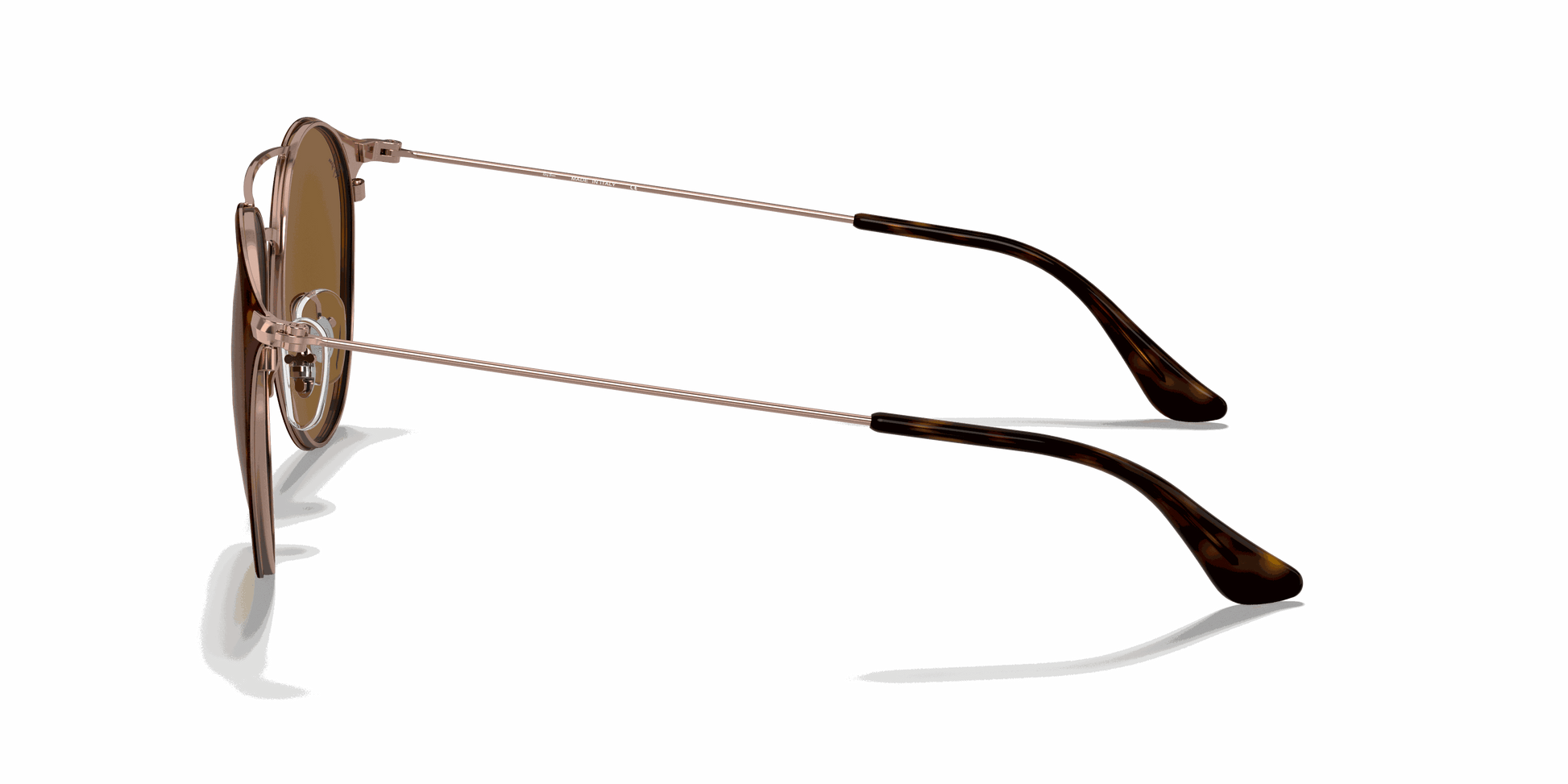 [B-15 Brown Lenses, Polished Havana Frame]