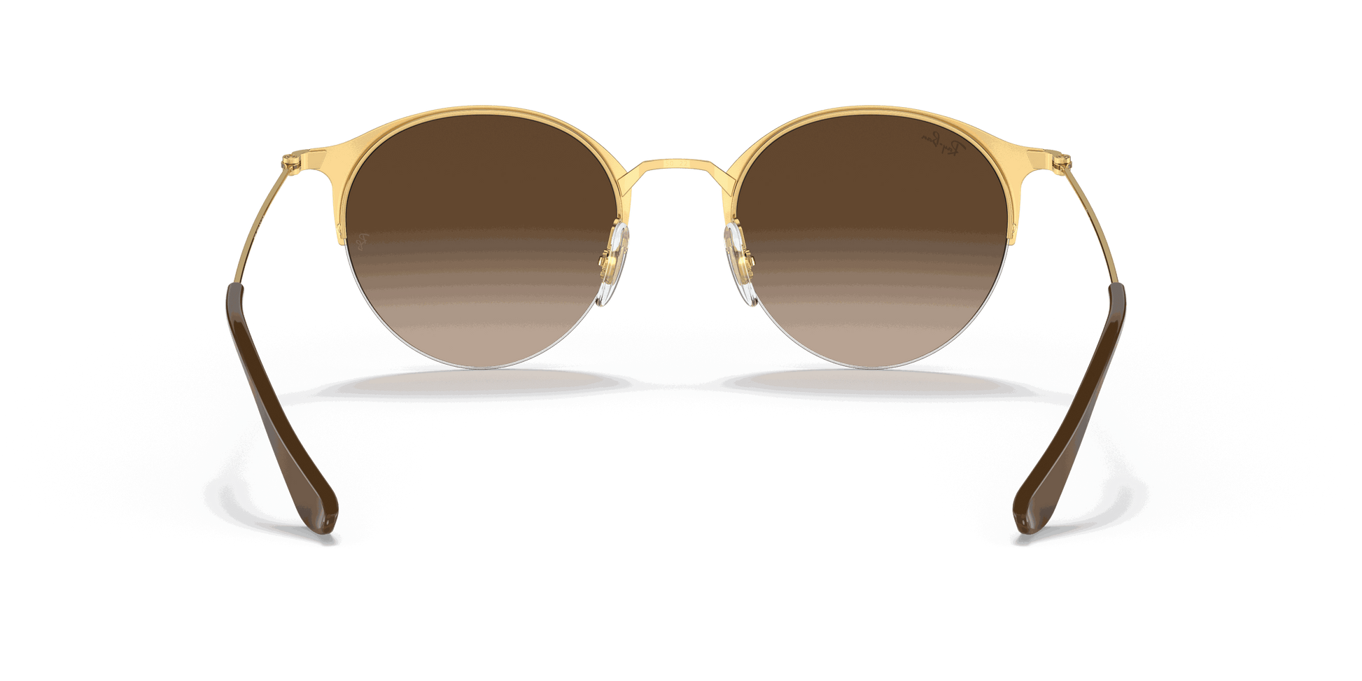 [Brown Gradient Lenses, Polished Brown Frame]