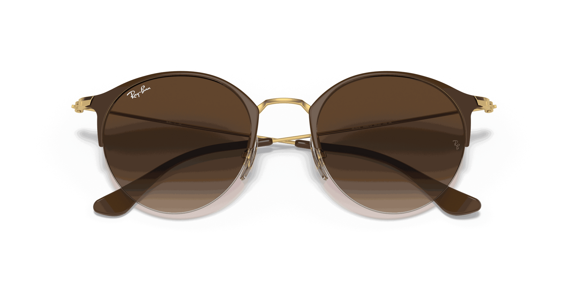[Brown Gradient Lenses, Polished Brown Frame]