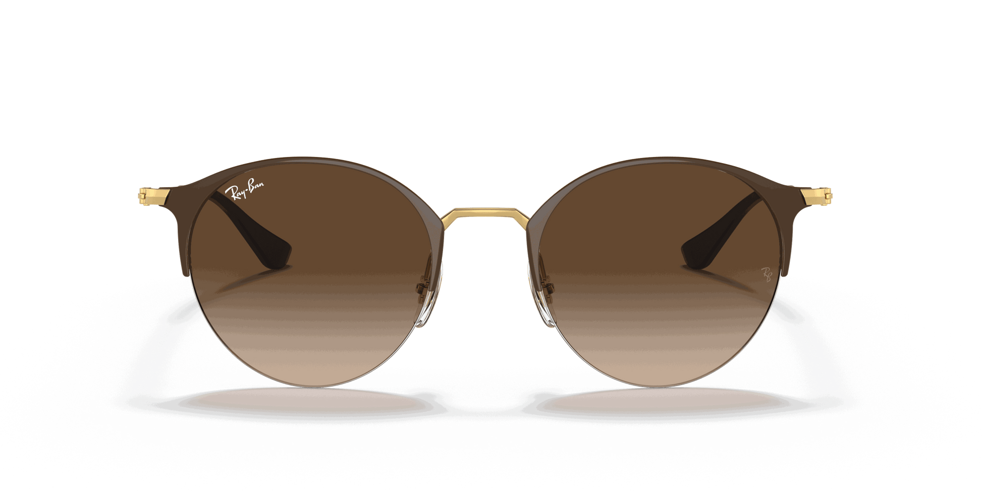 [Brown Gradient Lenses, Polished Brown Frame]