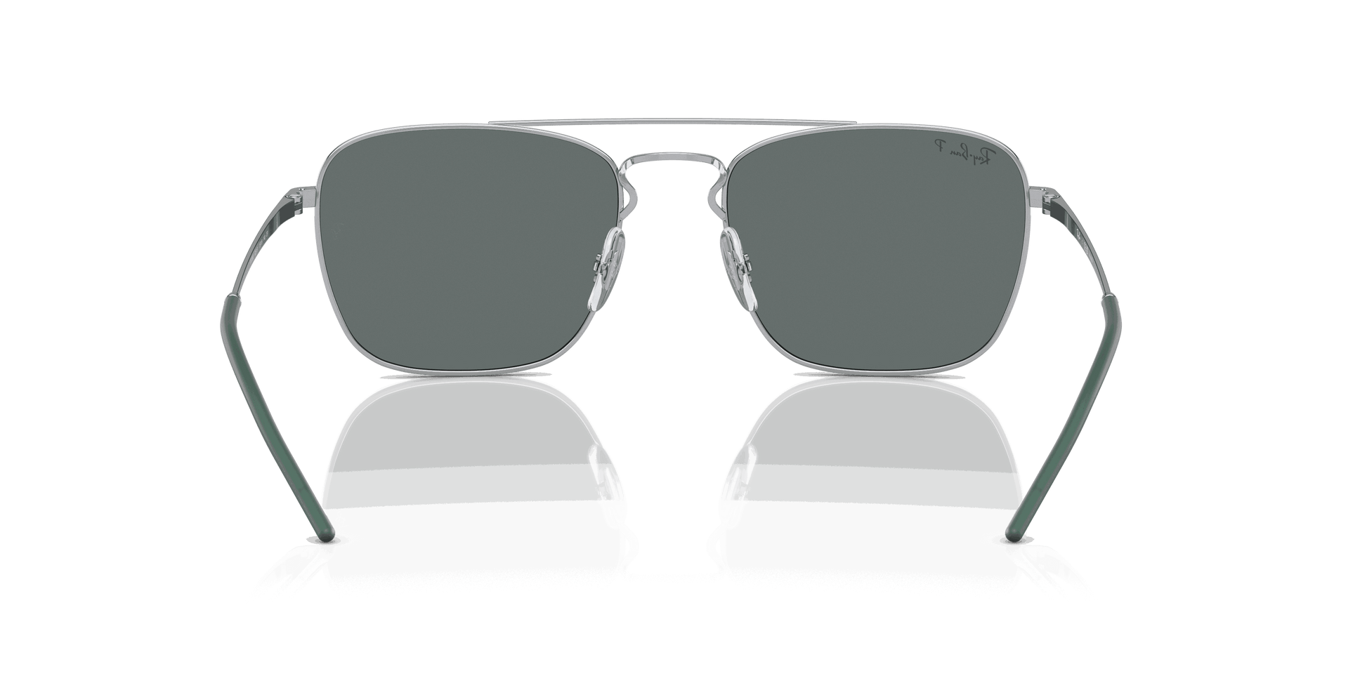 [Grey Lenses, Polished Silver Frame]