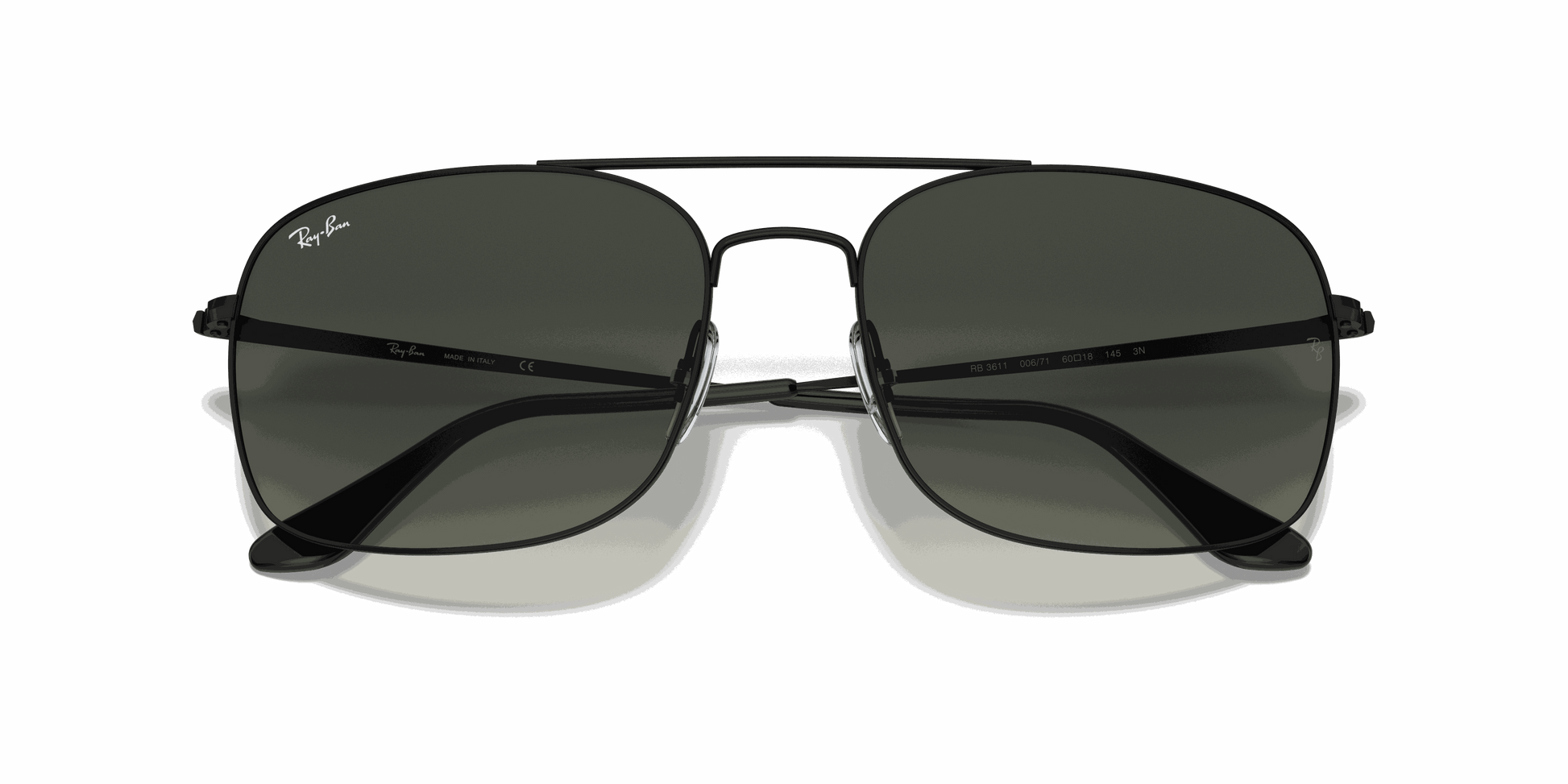 [Grey Gradient Lenses, Matte Black Frame]