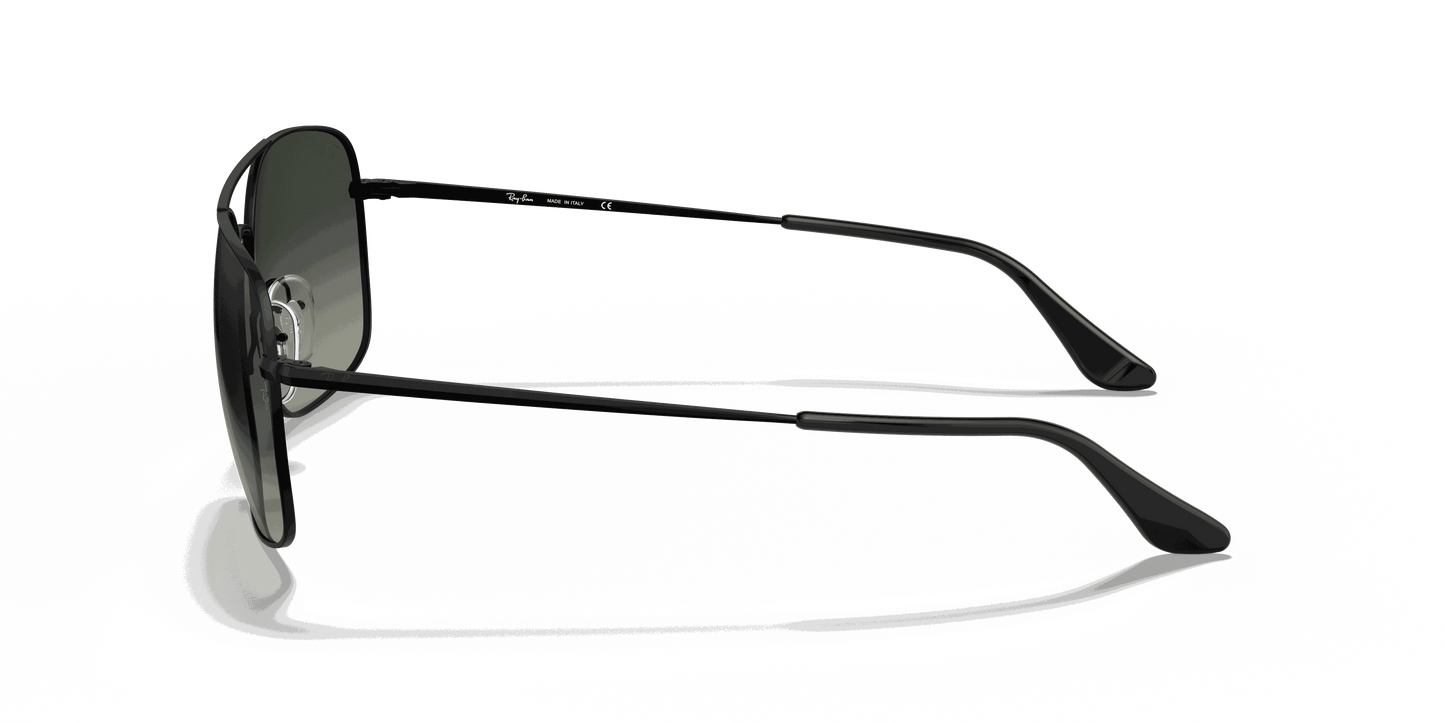 [Grey Gradient Lenses, Matte Black Frame]