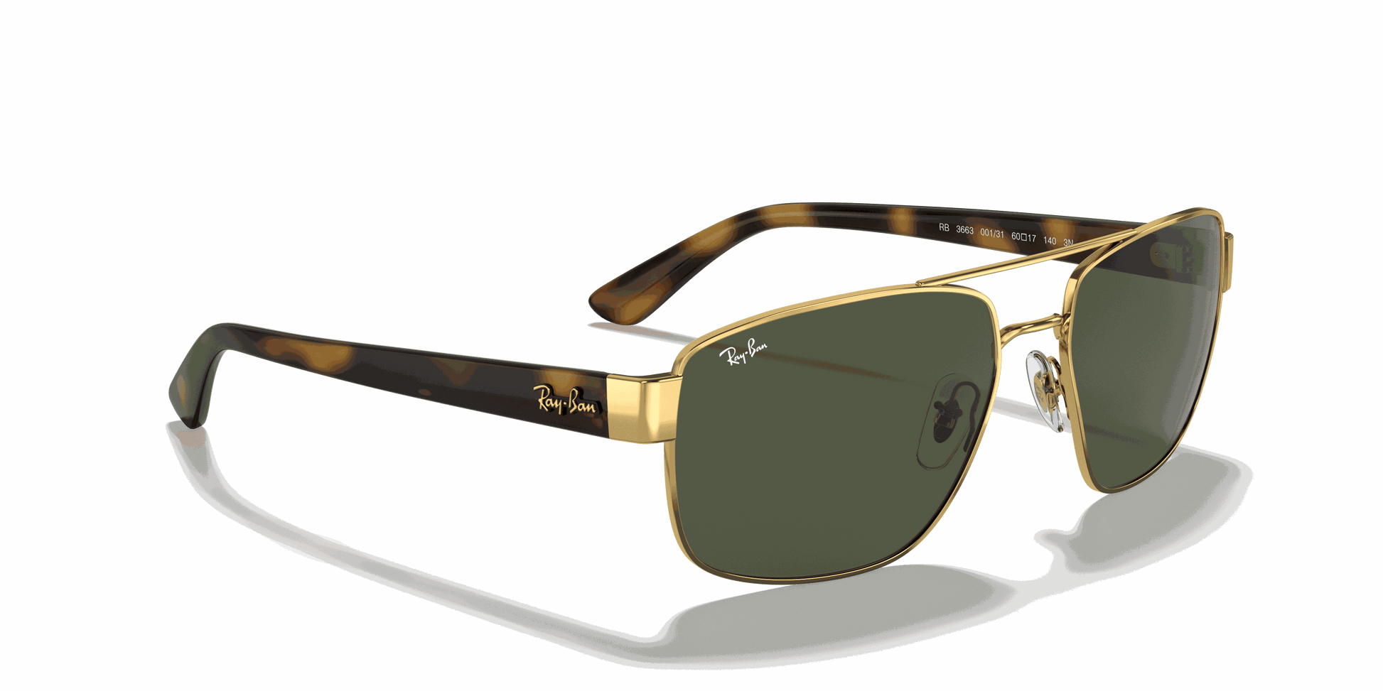 [G-15 Green Lenses, Polished Arista Gold Frame]