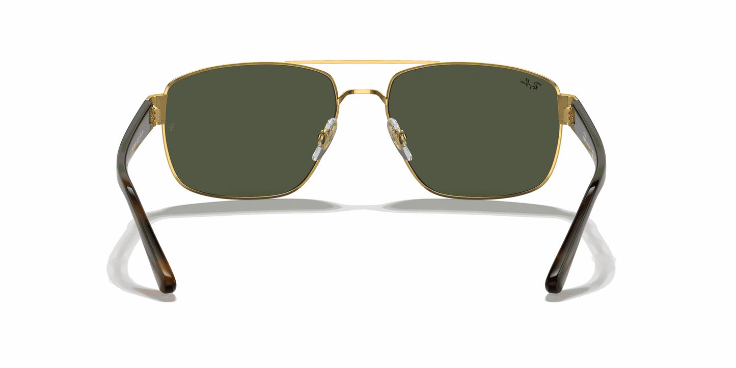 [G-15 Green Lenses, Polished Arista Gold Frame]