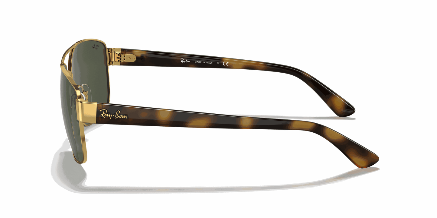 [G-15 Green Lenses, Polished Arista Gold Frame]