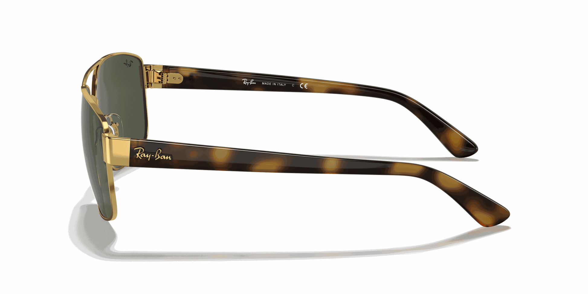 [G-15 Green Lenses, Polished Arista Gold Frame]