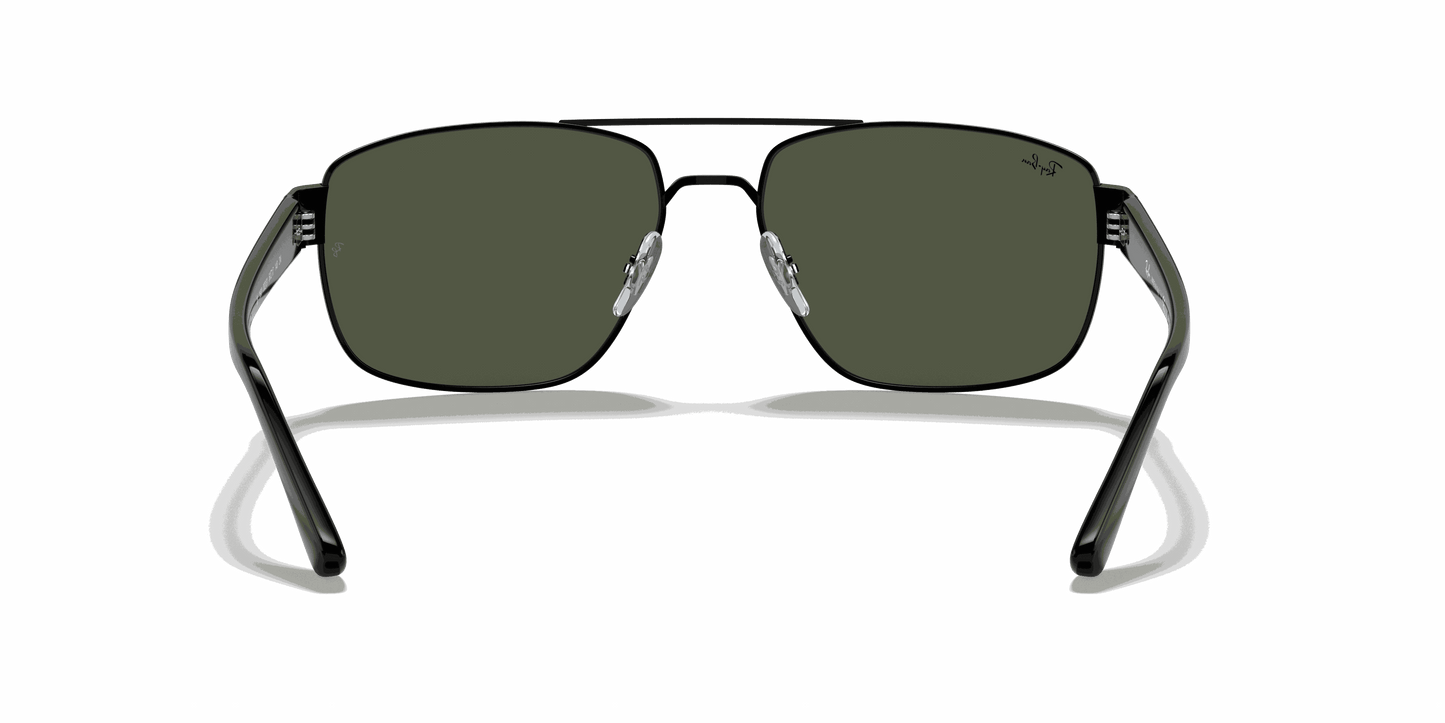 [G-15 Green Lenses, Polished Black Frame]