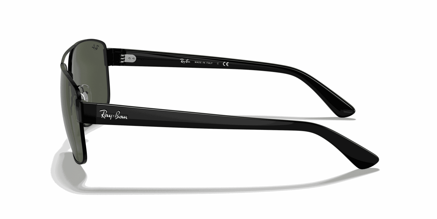[G-15 Green Lenses, Polished Black Frame]